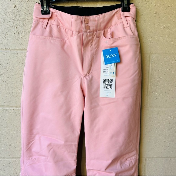 ROXY Pink Backyard Winter Snow Pant - Picture 14 of 14